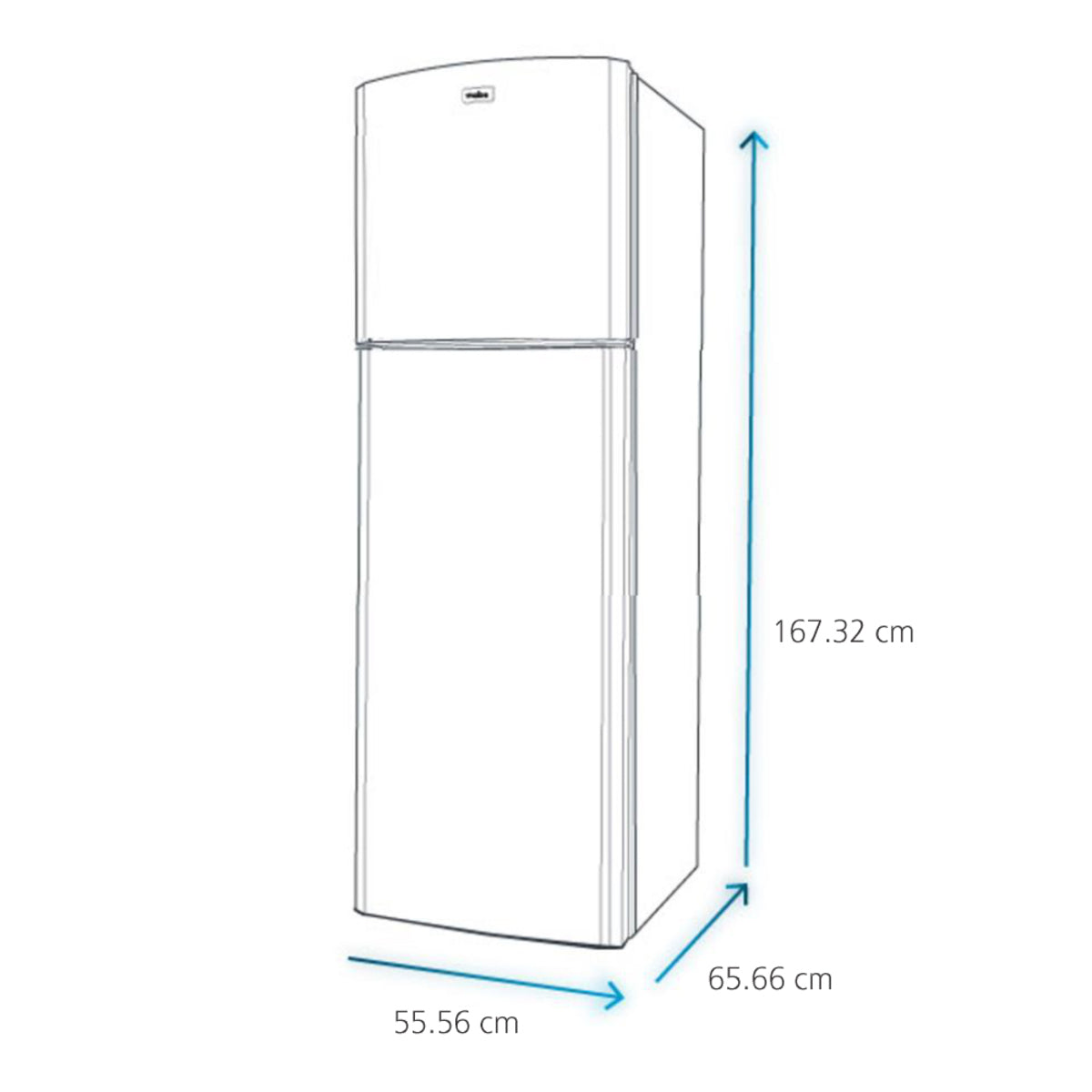 Refrigerador Automático 10 Pies 250 L Inoxidable Mate