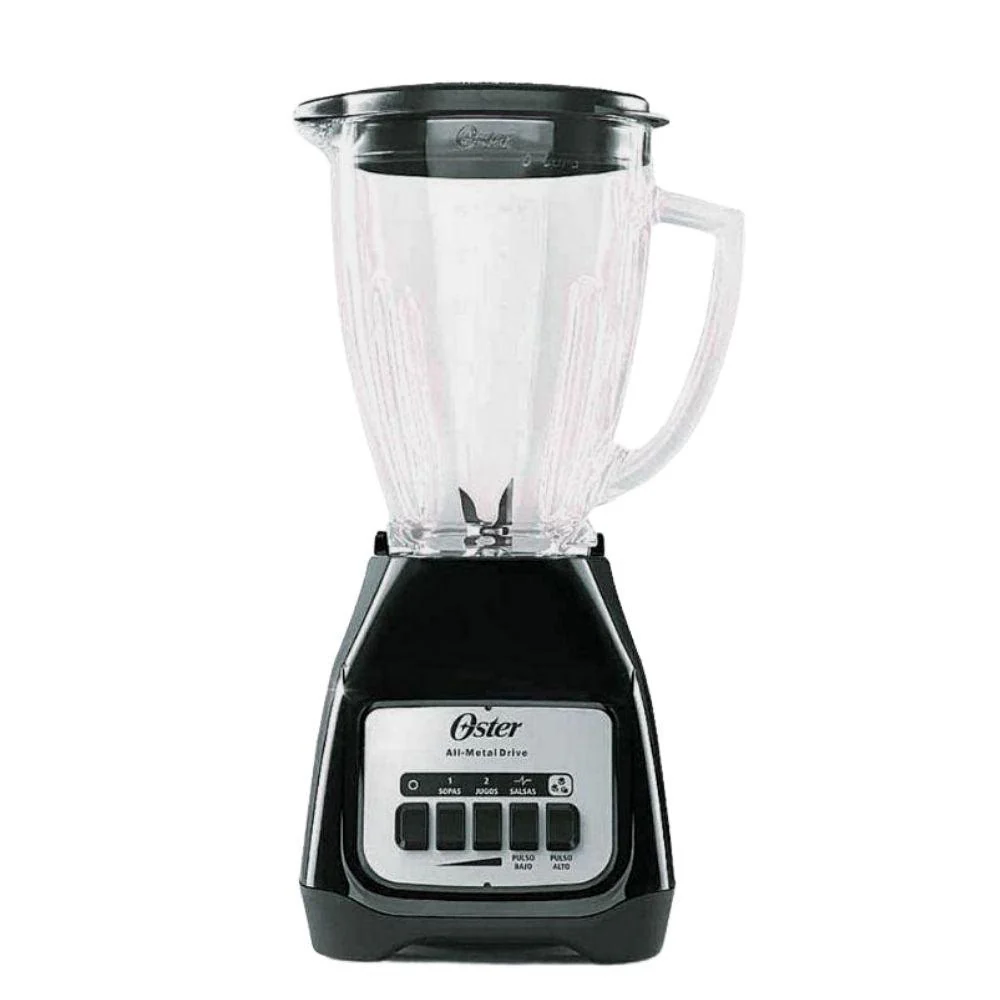 Licuadora Kaliman Oster V/Vidrio 1.5 Litros Negra