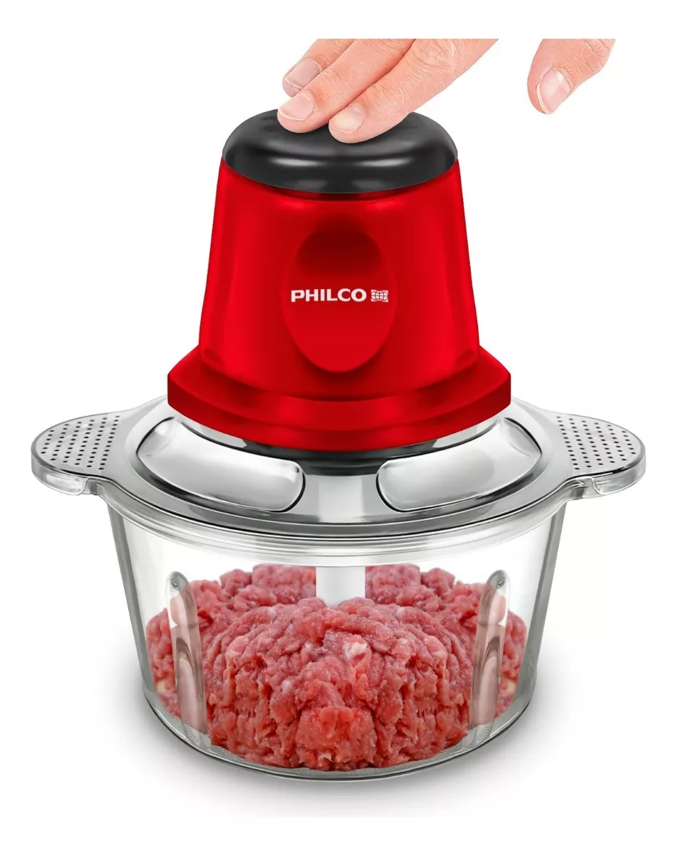 Picadora Philco 9504 250 W 1.8 Lts Rojo