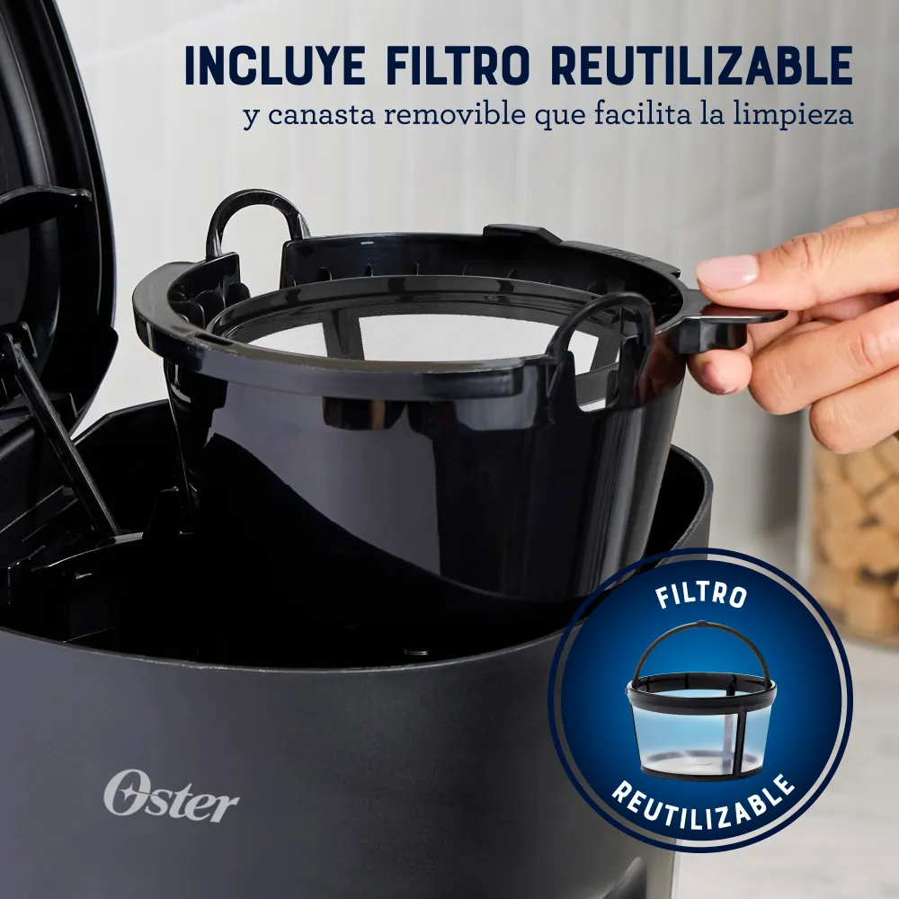 Cafetera Oster 12 Tazas