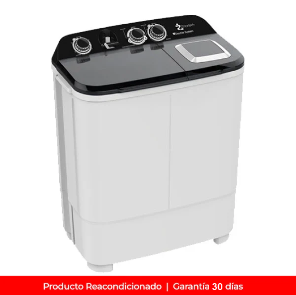 Reacondicionado - Lavadora semiautomática Zmartech de 11 KG