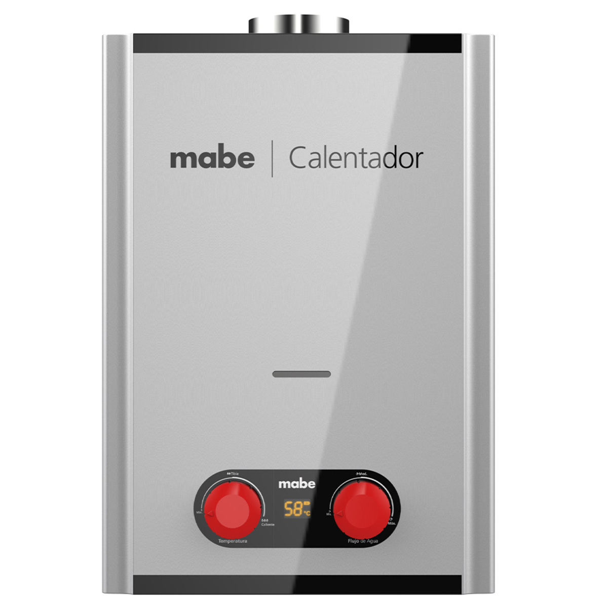 Calentador Instantáneo de Gas Lp 1 Servicio 6 L Gris Mabe