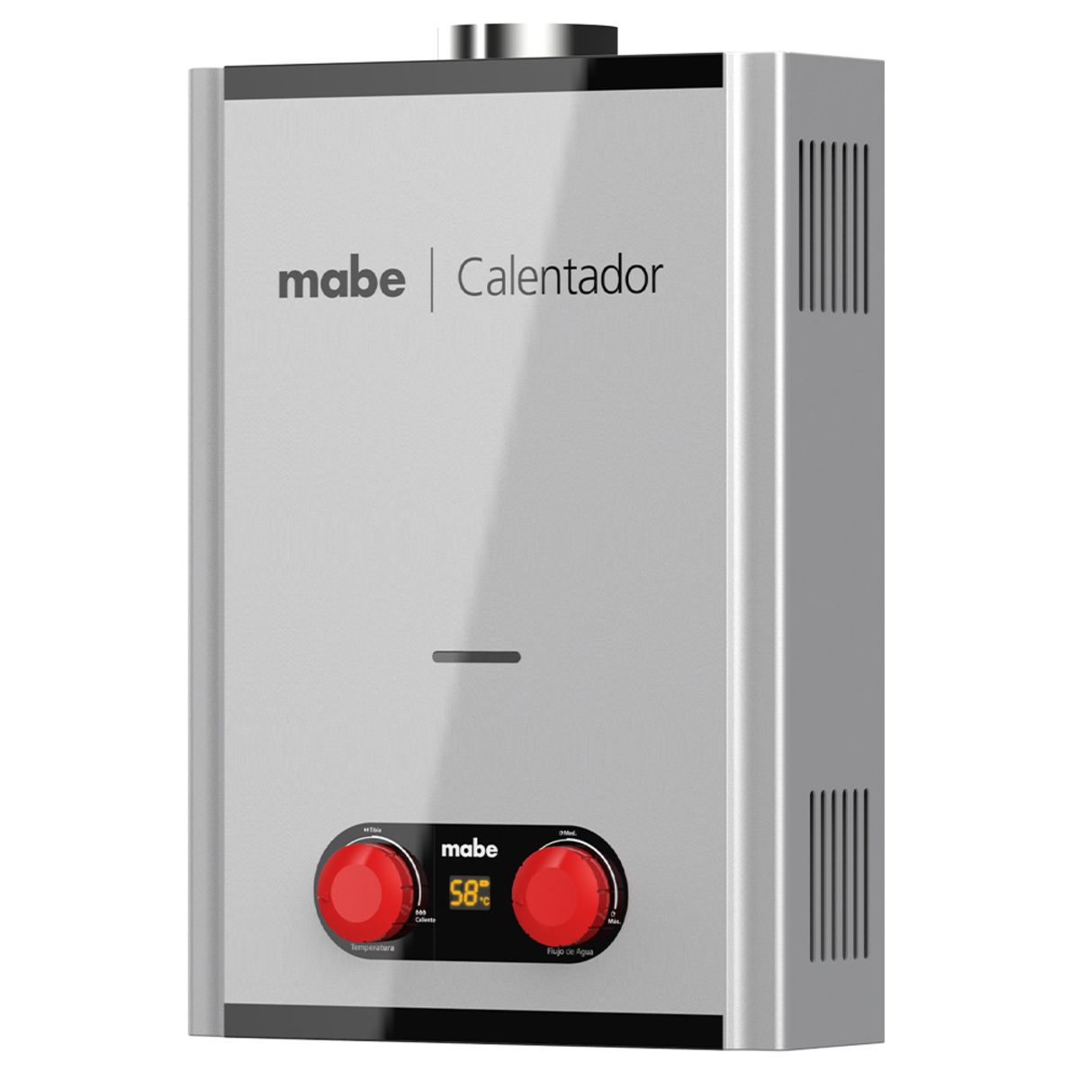Calentador Instantáneo de Gas Lp 1 Servicio 6 L Gris Mabe