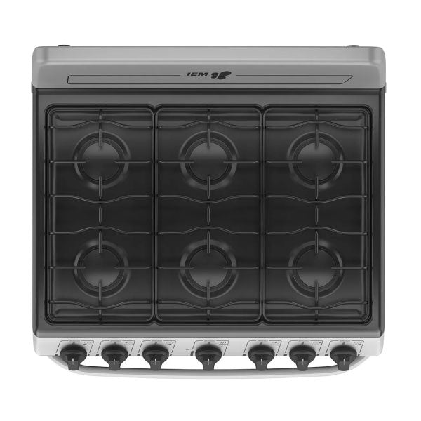 Estufa de Piso IEM 30" Plata Mercury