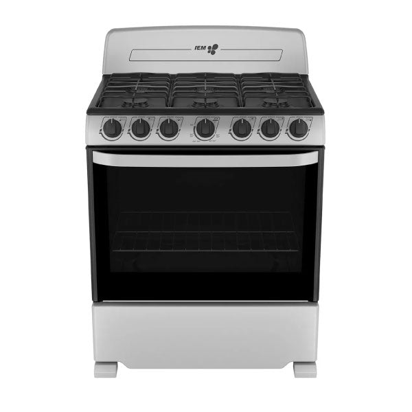 Estufa de Piso IEM 30" Plata Mercury