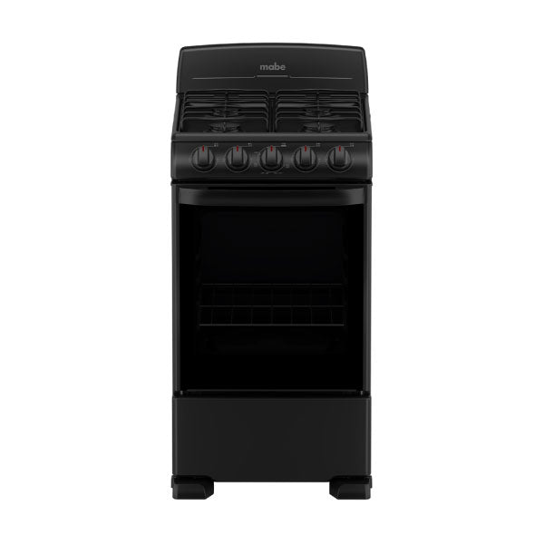 Estufa de Piso Mabe 50 cm Negro