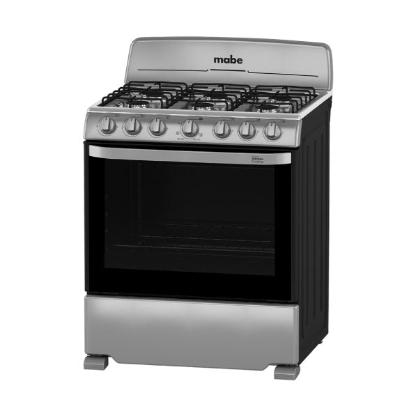 Estufa de Piso Mabe 76 cm (30 pulgadas) Plata Mercury