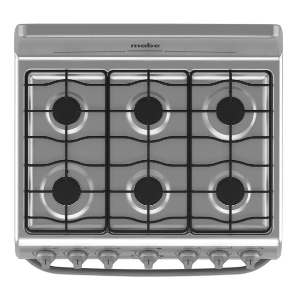 Estufa de Piso Mabe 76 cm (30 pulgadas) Plata Mercury