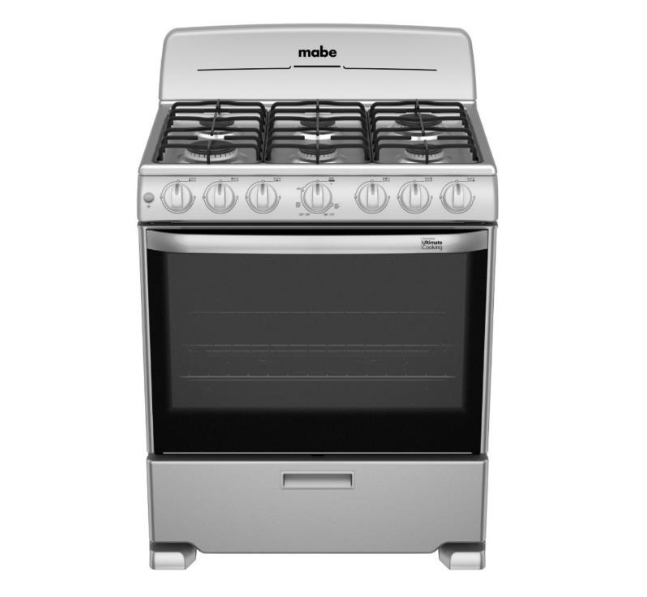 Estufa de Piso Mabe 30" 6 Quemadores