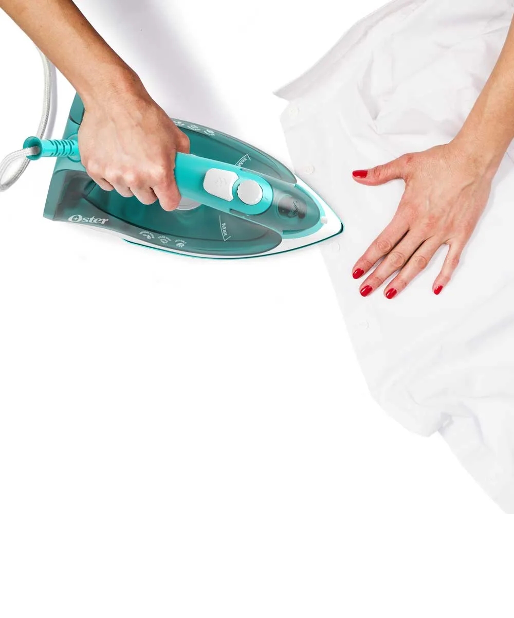 Plancha De Vapor Oster Suela Cerámica Aqua 2140144