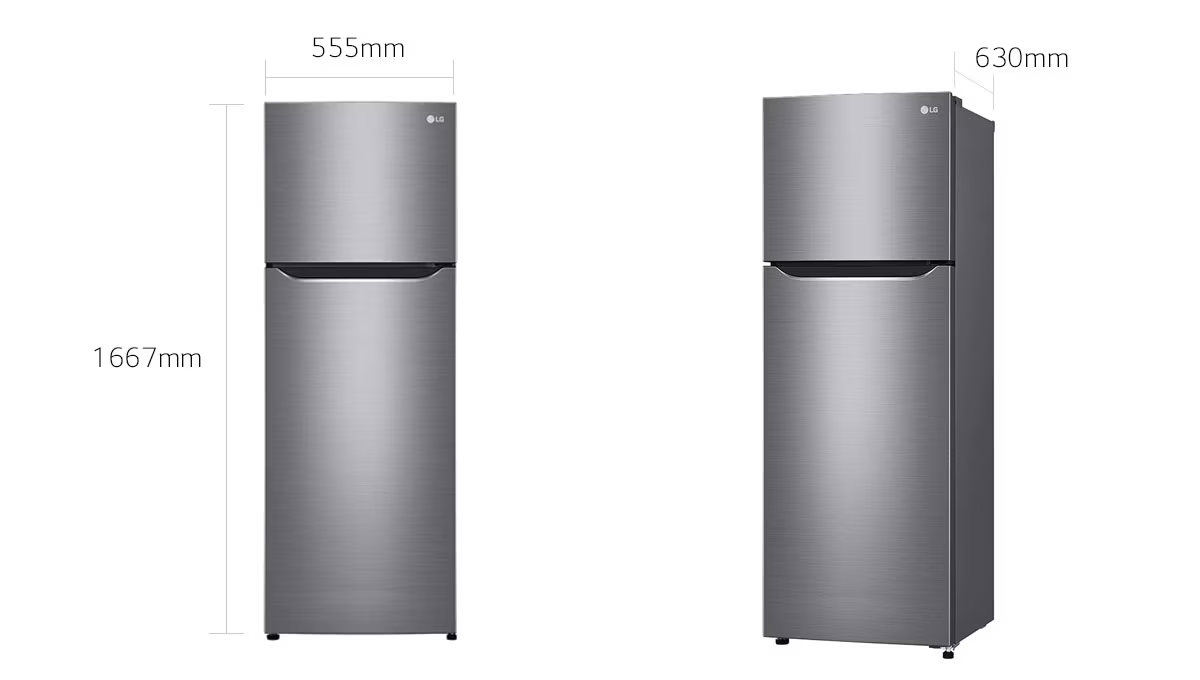 Refrigerador Top Freezer Lg 9 Pies Inverter