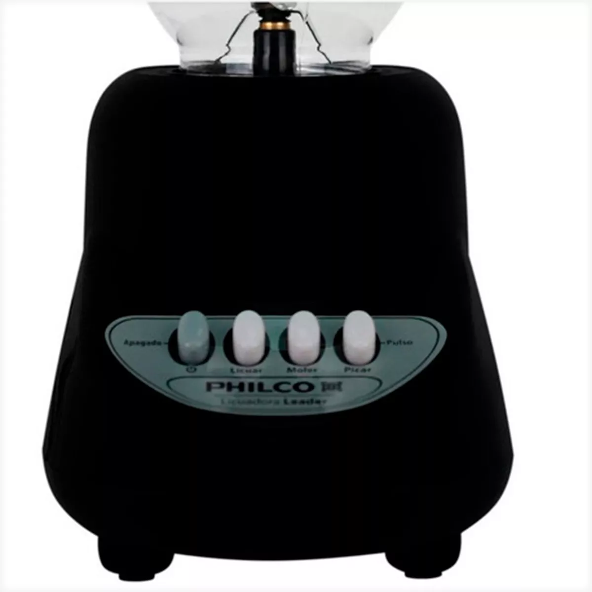 Licuadora De 3 Velocidades De Plastico 350w 3lt Philco Color Negro