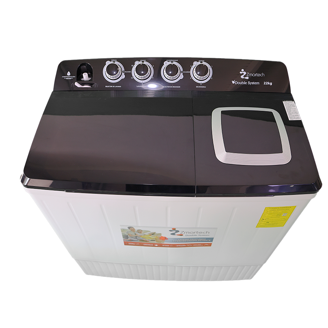 Lavadora Semiautomática Zmartech 22 Kg