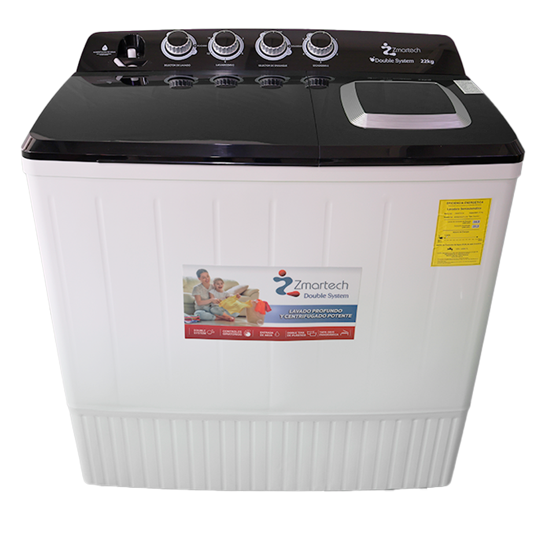 Lavadora Semiautomática Zmartech 22 Kg