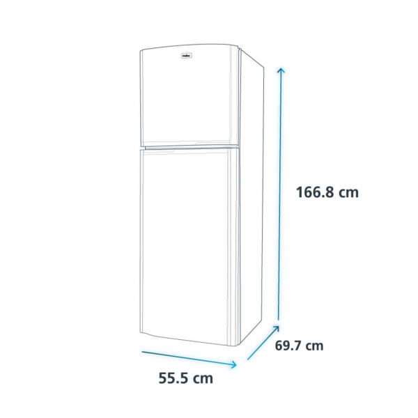 Refrigerador Mabe Automático 10 Pies 250L Grafito