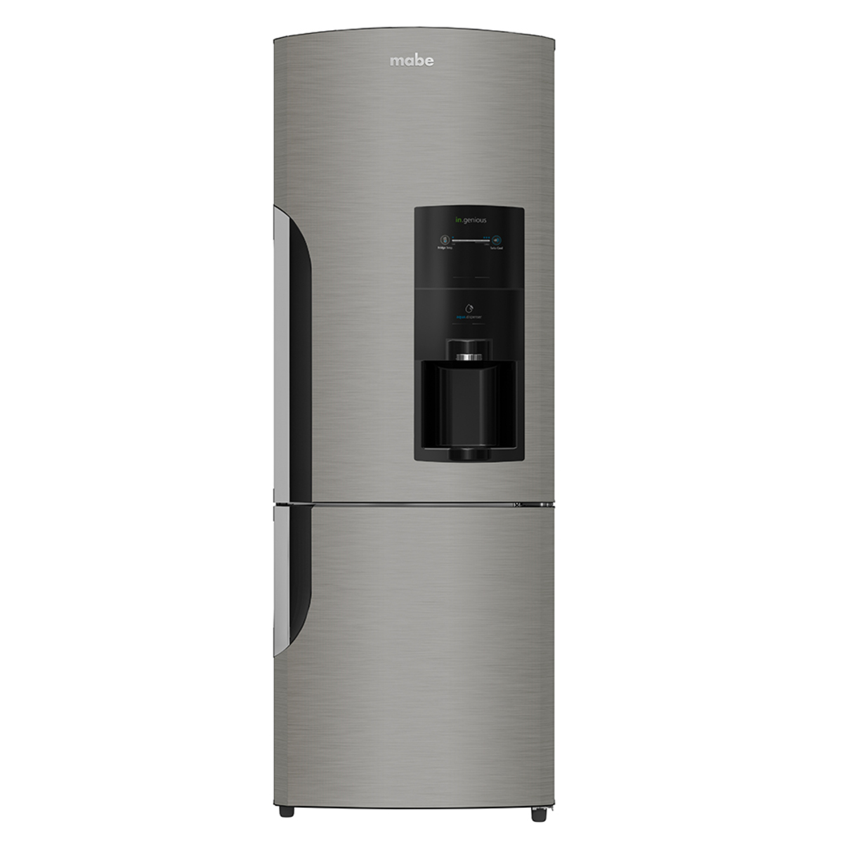 Refrigerador Mabe Bottom Freezer 400 L Color Grafito