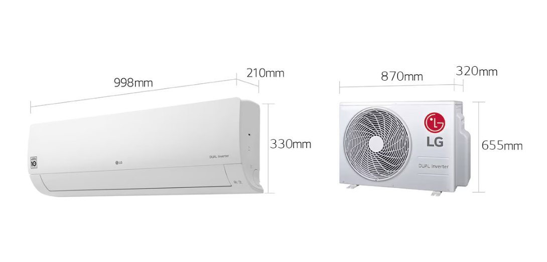 Aire Acondicionado Inverter LG 22K BTUS 220V