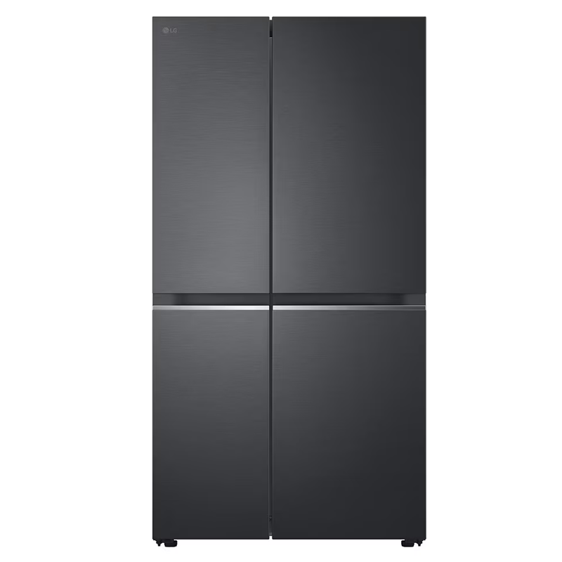 Refrigerador Lg Side By Side 28 Pies Smart Inverter Negro Mate