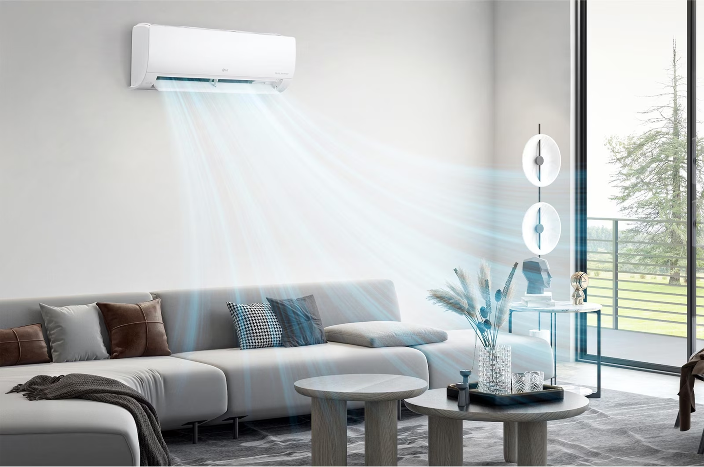 Aire Acondicionado Dual Cool Inverter Lg 12K BTUS 110V