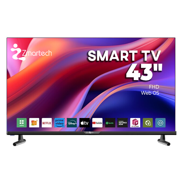Pantalla Zmartech 43" Smart TV WEBOS FHD