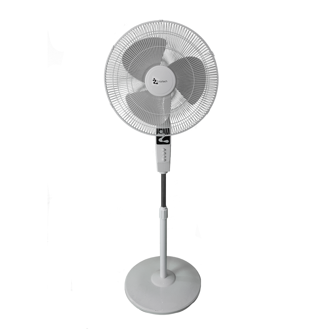 Ventilador Zmartech Pedestal 18" Blanco
