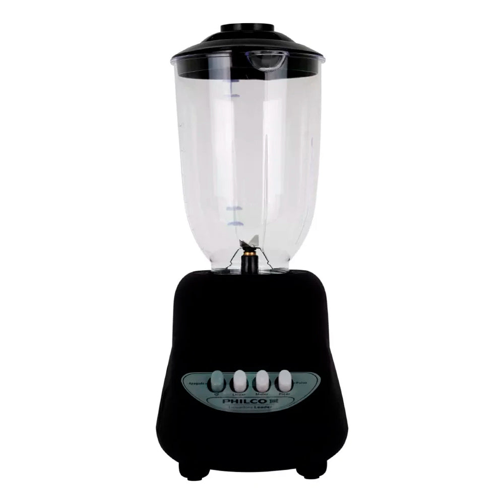 Licuadora De 3 Velocidades De Plastico 350w 3lt Philco Color Negro