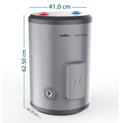 Calentador Eléctrico De Deposito Mabe 40L / 1 Servicio 110 V Silver