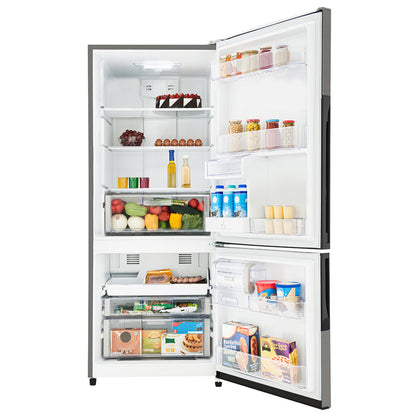 Refrigerador Mabe Bottom Freezer 520 L Color Grafito