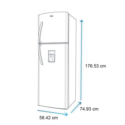 Refrigerador Mabe 11 Pies 300L C/Dispensador
