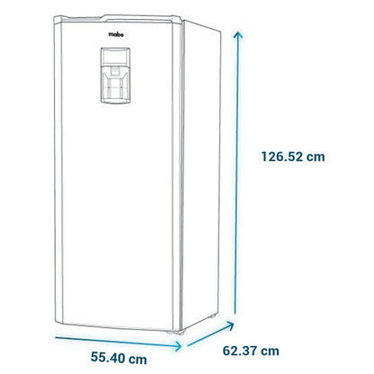Refrigerador Mabe 210 L (8P) Black Stainless Steel