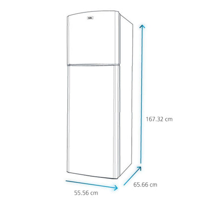 Refrigerador Automático 10 Pies 250 L  Inoxidable Mate