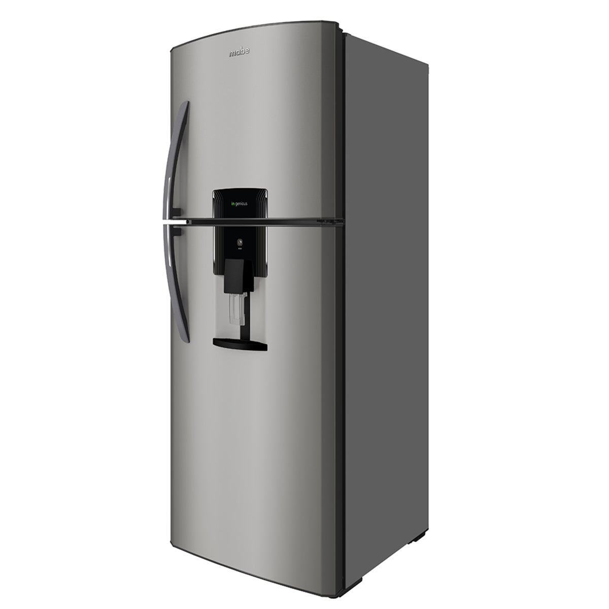 Refrigerador Automático Mabe 14 Pies 360 L Dark Silver C/Dispensador