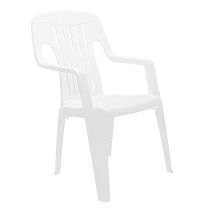 SILLA PRINCESA BLANCO ALICA 6 PIEZAS