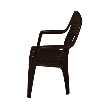 SILLA PRINCESA CHOCOLATE ALICA 6 PIEZAS