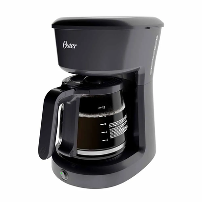Cafetera Oster 12 Tazas Switch Negra