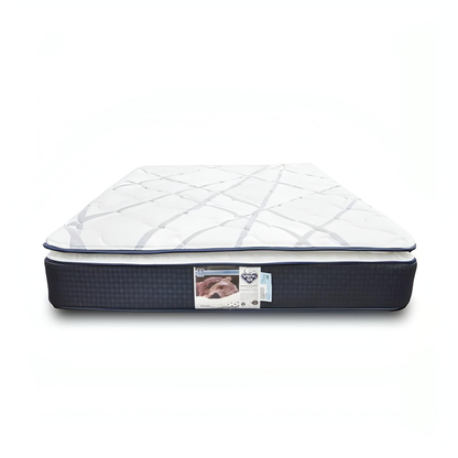 COMBO COLCHON SPRING AIR CARMIN MATRIMONIAL + BASE DE CAMA MATRIMONIAL TAPIZADA