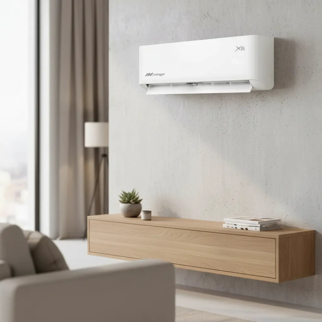 Aire Acondicionado Mirage 18K BTUS 220V NEX Solo Frio