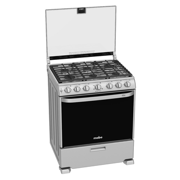 Estufa de piso 76 cm Inoxidable Mabe