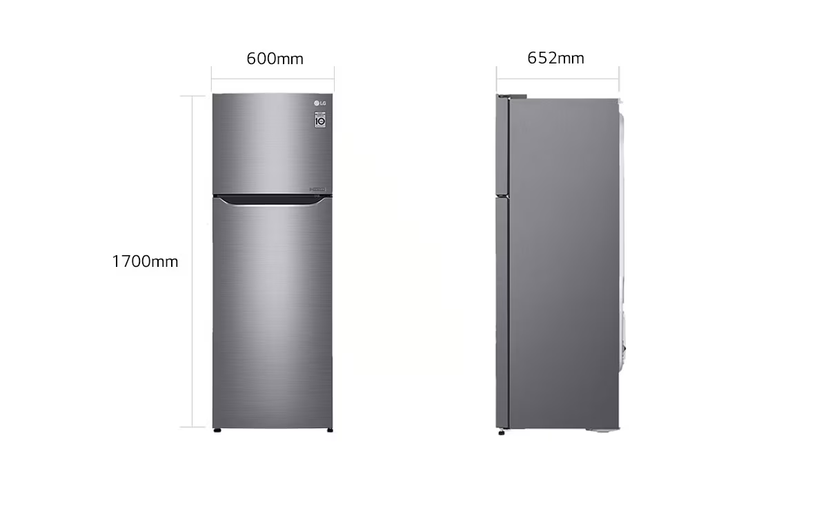 Refrigerador LG 11 Pies Smart Inverter