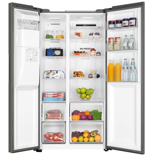 Refrigerador 19Pies Ft Haier Duplex Inoxidable