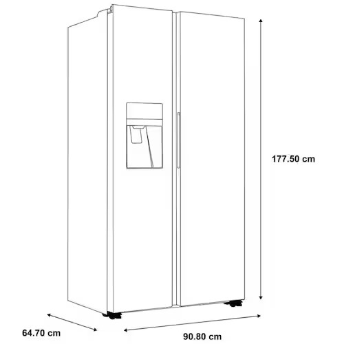 Refrigerador 19Pies Ft Haier Duplex Inoxidable