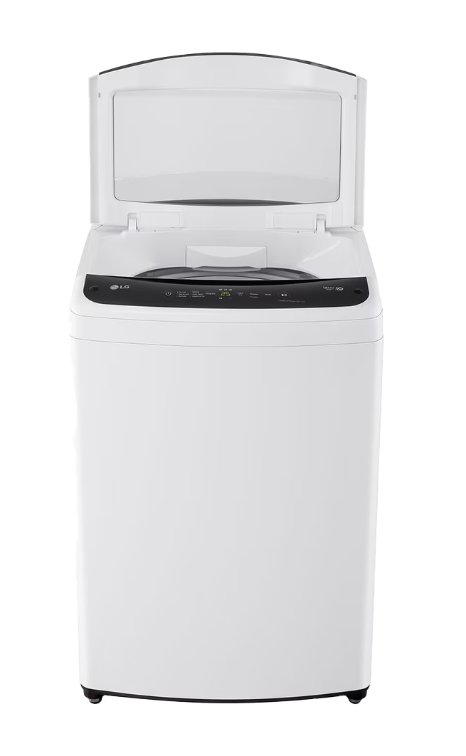 Lavadora LG Carga Superior Smart Inverter con LG TurboDrum 19 Kg color Blanco