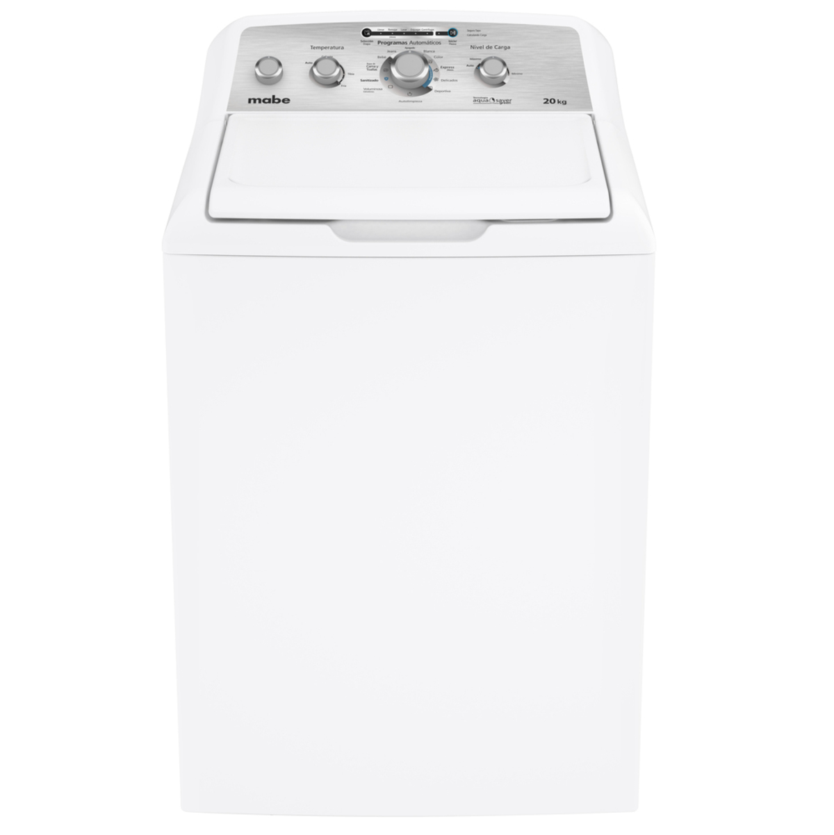 Lavadora Aut. Mabe 20 Kg Blanca Aqua Saver Green