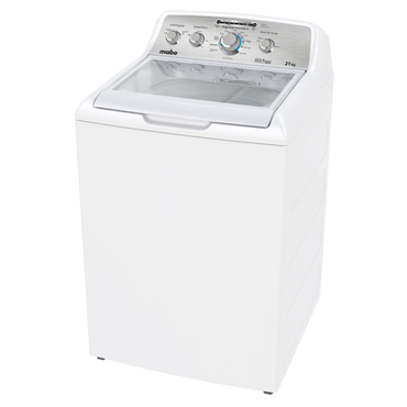 Lavadora Automática 21 Kg Blanca Mabe
