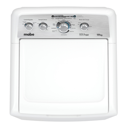 Lavadora Automática Aqua Saver Green 19 kg con Sanitizado