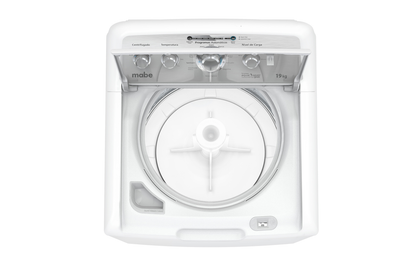 LAVADORA AUTOMATICA AGITADOR 19 KG MABE BLANCA
