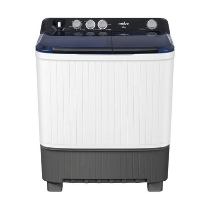 COMBO LAVADORA MABE 18KG DOBLE TINA  + PLANCHA DE VAPOR OSTER LAVANDA