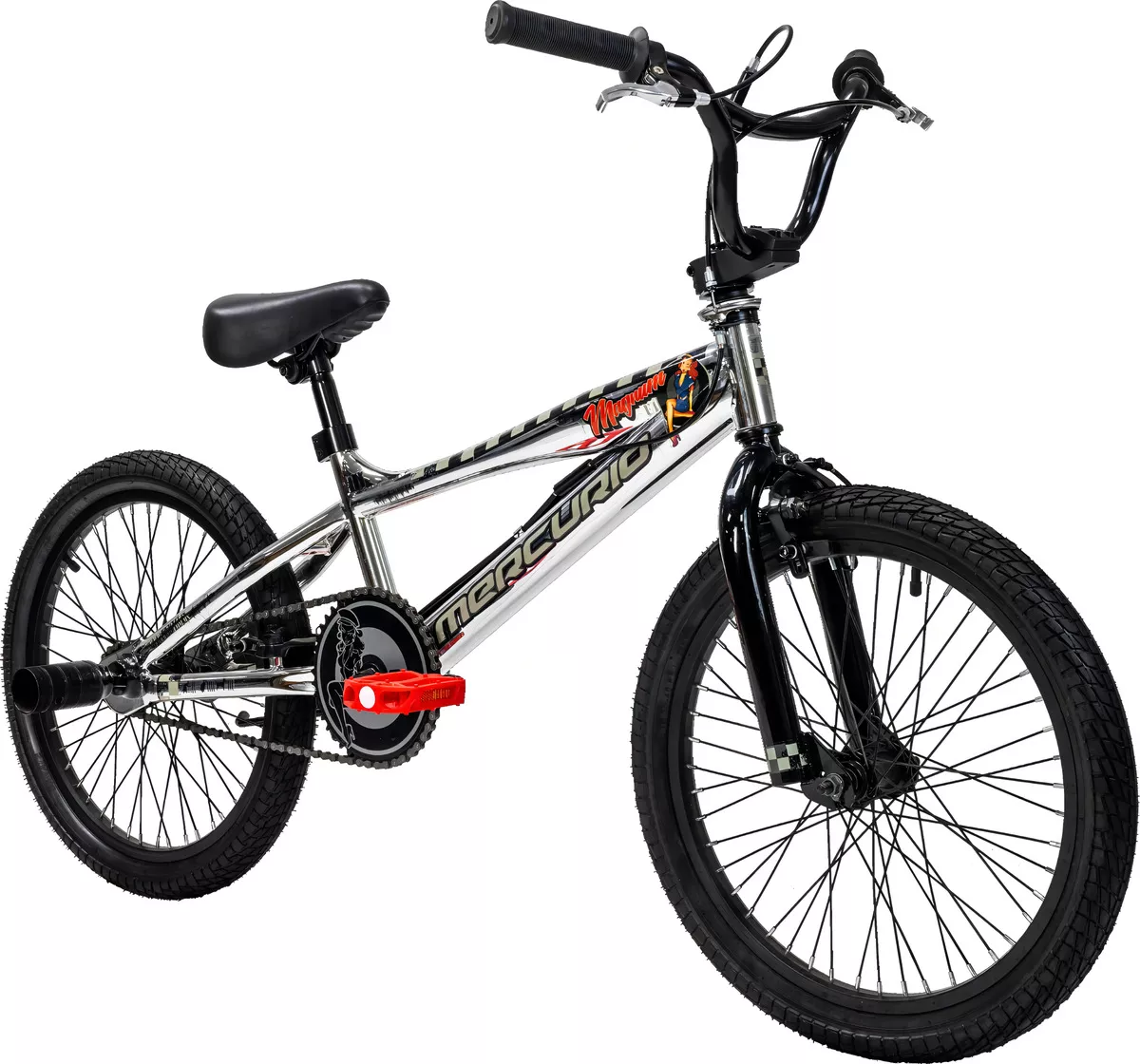 Bicicleta Mercurio Magnum F4 Freestyle R20 2020 Color Plateado