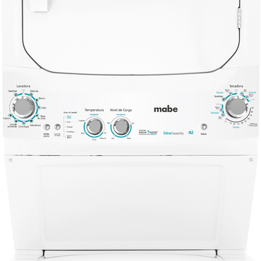 CENTRO DE LAVADO MABE A GAS 24 KG BLANCO