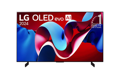 Pantalla LG AI OLED evo AI C4 42 pulgadas 4K SMART TV 2024 ThinQ